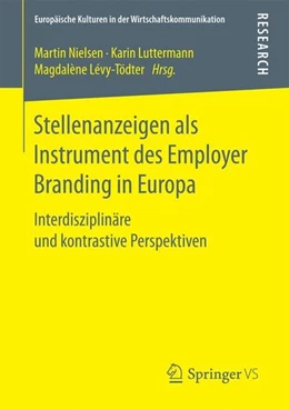 Abbildung von Nielsen / Lévy-Tödter | Stellenanzeigen als Instrument des Employer Branding in Europa | 1. Auflage | 2017 | beck-shop.de