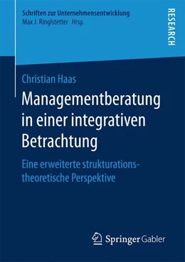 Abbildung von Haas | Managementberatung in einer integrativen Betrachtung | 1. Auflage | 2017 | beck-shop.de