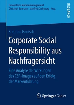 Abbildung von Hanisch | Corporate Social Responsibility aus Nachfragersicht | 1. Auflage | 2017 | beck-shop.de