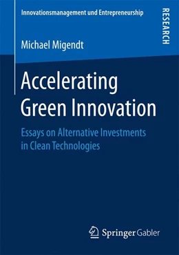 Abbildung von Migendt | Accelerating Green Innovation | 1. Auflage | 2017 | beck-shop.de