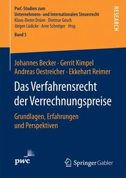 Abbildung von Becker / Kimpel | Das Verfahrensrecht der Verrechnungspreise | 1. Auflage | 2016 | beck-shop.de