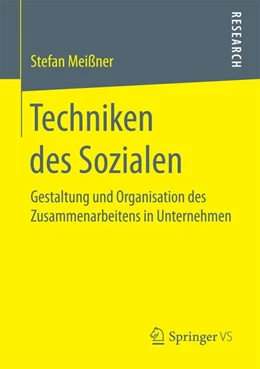 Abbildung von Meißner | Techniken des Sozialen | 1. Auflage | 2017 | beck-shop.de