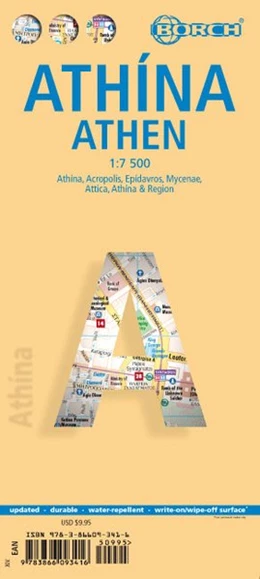 Abbildung von Athens ( Atthína / Athens ) 1 : 7500 | 14. Auflage | 2017 | beck-shop.de