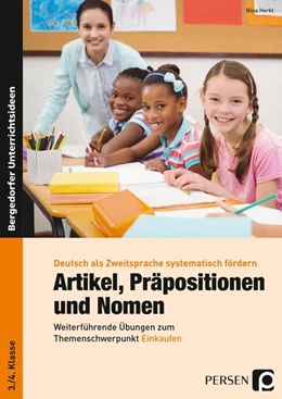 Abbildung von Herkt | Artikel, Präpositionen und Nomen - Einkaufen 3/4 | 1. Auflage | 2017 | beck-shop.de