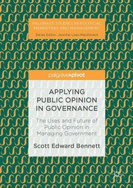 Abbildung von Bennett | Applying Public Opinion in Governance | 1. Auflage | 2017 | beck-shop.de