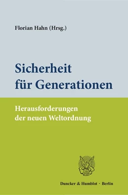 Abbildung von Hahn | Sicherheit für Generationen | 1. Auflage | 2017 | beck-shop.de