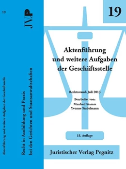 Abbildung von Stamm / Stamm | Aktenführung und weitere Aufgaben der Geschäftsstelle | 21. Auflage | 2016 | beck-shop.de