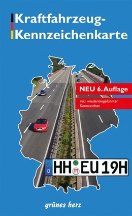 Abbildung von Kraftfahrzeug-Kennzeichenkarte Deutschland | 6. Auflage | 2017 | beck-shop.de