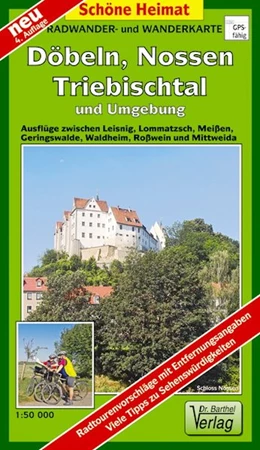 Abbildung von Döbeln, Nossen, Triebischtal und Umgebung 1 : 50 000. Radwander-und Wanderkarte | 4. Auflage | 2017 | beck-shop.de