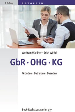 Abbildung von Waldner / Wölfel | GbR, OHG, KG | 8. Auflage | 2018 | 51218 | beck-shop.de