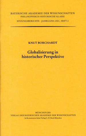 Cover: Knut Borchardt, Globalisierung in historischer Perspektive