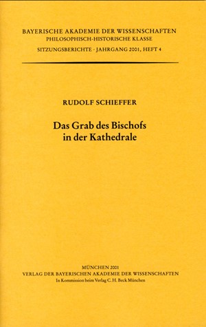 Cover: Rudolf Schieffer, Das Grab des Bischofs in der Kathedrale