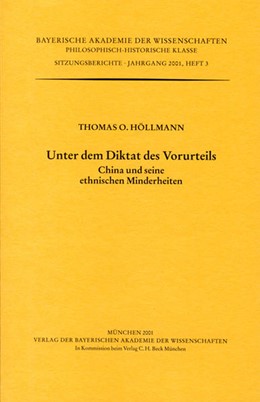 Cover: Höllmann, Thomas O., Unter dem Diktat des Vorurteils
