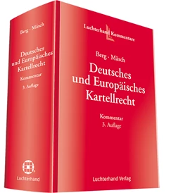 Abbildung von Berg / Mäsch (Hrsg.) | Deutsches und Europäisches Kartellrecht | 3. Auflage | 2018 | beck-shop.de