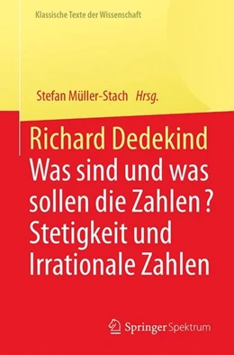 Abbildung von Müller-Stach | Richard Dedekind | 1. Auflage | 2017 | beck-shop.de