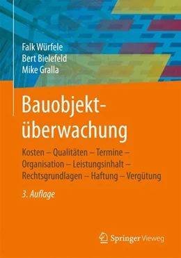 Abbildung von Würfele / Bielefeld | Bauobjektüberwachung | 3. Auflage | 2017 | beck-shop.de