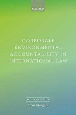 Abbildung von Morgera | Corporate Accountability in International Environmental Law 2E | 2. Auflage | 2020 | beck-shop.de