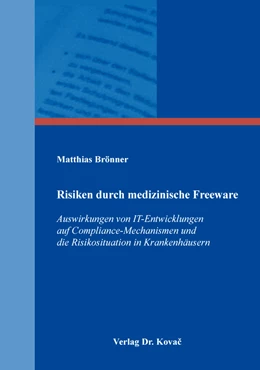 Abbildung von Brönner | Risiken durch medizinische Freeware | 1. Auflage | 2017 | 48 | beck-shop.de