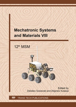 Abbildung von Gosiewski / Kulesza | Mechatronic Systems and Materials VIII | 1. Auflage | 2017 | beck-shop.de