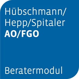 Abbildung von Beratermodul Otto Schmidt Hübschmann/Hepp/Spitaler AO/FGO | 1. Auflage | | beck-shop.de