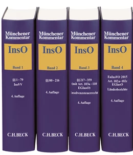 Abbildung von Münchener Kommentar zur Insolvenzordnung: InsO | 4. Auflage | | beck-shop.de