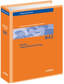Abbildung von Breier † / Dassau | Bundes-Angestelltentarifvertrag - BAT - mit Aktualisierungsservice | 1. Auflage | 2023 | beck-shop.de