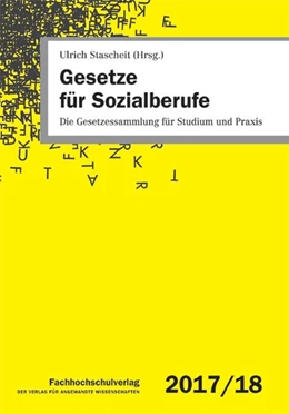 Abbildung von Stascheit (Hrsg.) | Gesetze für Sozialberufe 2017/2018 | 31. Auflage | 2017 | beck-shop.de