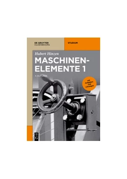 Abbildung von Hinzen | Maschinenelemente 1 | 4. Auflage | 2017 | beck-shop.de