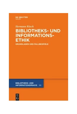 Abbildung von Rösch | Informationsethik und Bibliotheksethik | 1. Auflage | 2020 | beck-shop.de