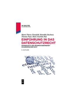 Abbildung von Tinnefeld / Buchner | Einführung in das Datenschutzrecht | 6. Auflage | 2017 | beck-shop.de