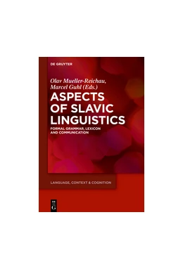Abbildung von Mueller-Reichau / Guhl | Aspects of Slavic Linguistics | 1. Auflage | 2017 | beck-shop.de
