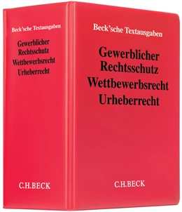 Abbildung von Gewerblicher Rechtsschutz, Wettbewerbsrecht, Urheberrecht | 74. Auflage | 2023 | beck-shop.de