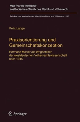 Abbildung von Lange | Praxisorientierung und Gemeinschaftskonzeption | 1. Auflage | 2017 | beck-shop.de