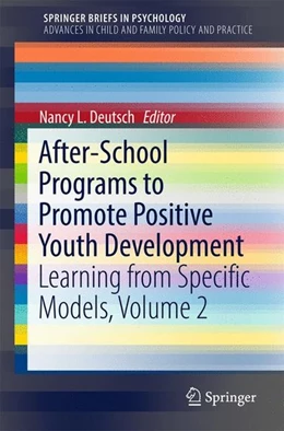 Abbildung von Deutsch | After-School Programs to Promote Positive Youth Development | 1. Auflage | 2017 | beck-shop.de