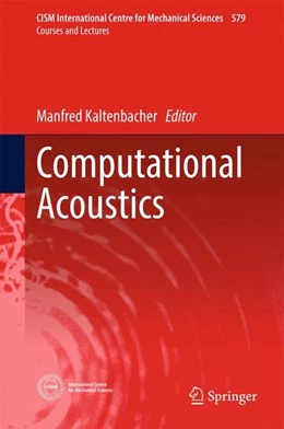 Abbildung von Kaltenbacher | Computational Acoustics | 1. Auflage | 2017 | beck-shop.de