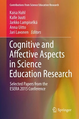 Abbildung von Hahl / Juuti | Cognitive and Affective Aspects in Science Education Research | 1. Auflage | 2017 | beck-shop.de