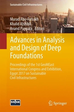 Abbildung von Abu-Farsakh / Alshibli | Advances in Analysis and Design of Deep Foundations | 1. Auflage | 2017 | beck-shop.de
