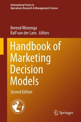 Abbildung von Wierenga / Lans | Handbook of Marketing Decision Models | 2. Auflage | 2017 | beck-shop.de