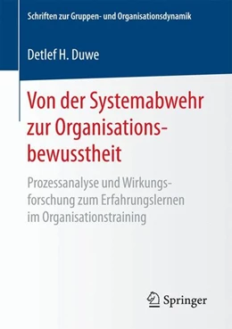 Abbildung von Duwe | Von der Systemabwehr zur Organisationsbewusstheit | 1. Auflage | 2017 | beck-shop.de