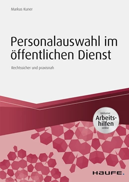 Abbildung von Kuner | Personalauswahl im öffentlichen Dienst - inkl. Arbeitshilfen online | 1. Auflage | 2019 | beck-shop.de