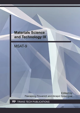 Abbildung von Pinwanich / Soisungval | Materials Science and Technology IX | 1. Auflage | 2017 | Volume 751 | beck-shop.de