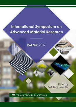 Abbildung von Kim | International Symposium on Advanced Material Research | 1. Auflage | 2017 | beck-shop.de