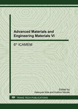 Abbildung von Kida / Mizobe | Advanced Materials and Engineering Materials VI | 1. Auflage | 2017 | beck-shop.de