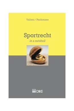 Abbildung von Valloni / Pachmann | Sportrecht | 1. Auflage | 2012 | beck-shop.de