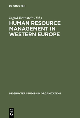 Abbildung von Brunstein | Human Resource Management in Western Europe | 1. Auflage | 2018 | 68 | beck-shop.de