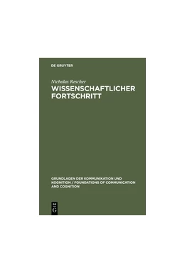 Abbildung von Rescher | Wissenschaftlicher Fortschritt | 1. Auflage | 2018 | beck-shop.de