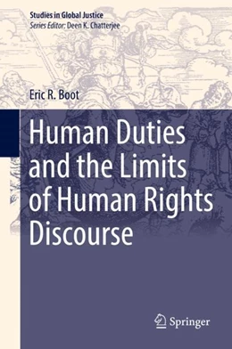Abbildung von Boot | Human Duties and the Limits of Human Rights Discourse | 1. Auflage | 2018 | beck-shop.de