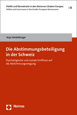 Abbildung von Heidelberger | Die Abstimmungsbeteiligung in der Schweiz | 1. Auflage | 2018 | 15 | beck-shop.de