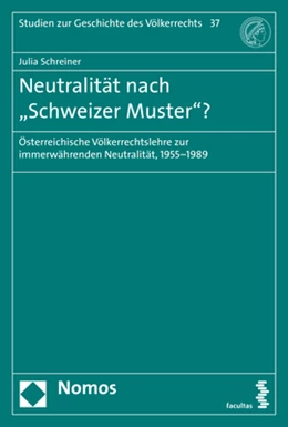 Abbildung von Schreiner | Neutralität nach 'Schweizer Muster'? | 1. Auflage | 2018 | beck-shop.de