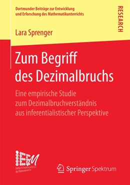 Abbildung von Sprenger | Zum Begriff des Dezimalbruchs | 1. Auflage | 2017 | beck-shop.de